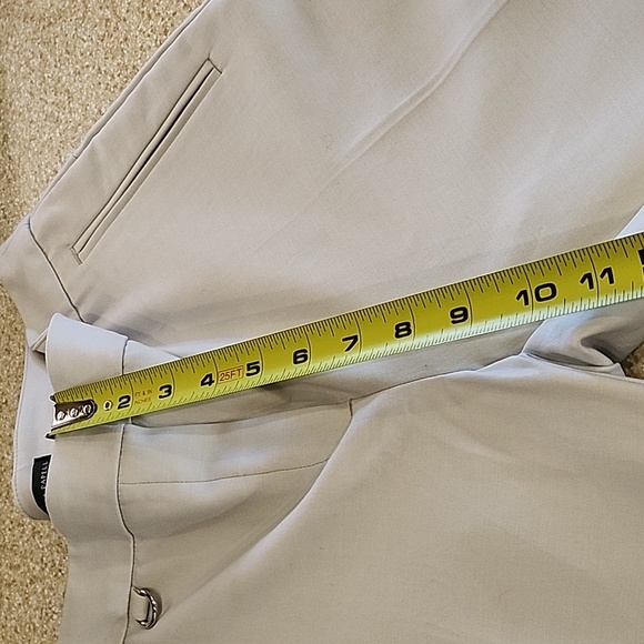 Bone White Kate Bi Stretch Cropped Dress Pants Size 6 - Picture 7 of 16